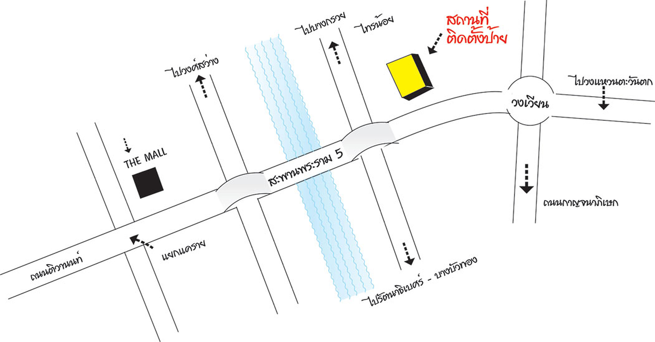 ป้ายโฆษณาสะพานพระราม 5(ขาออก) รูปที่ 4