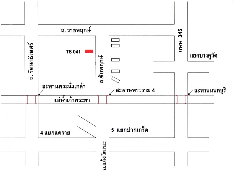 ป้ายโฆษณาสะพานพระราม 4(ขาออก)จุดที่ 4 รูปที่ 3